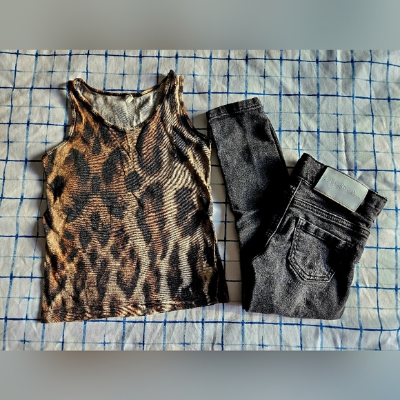 Popupshop Animal Print Tank Top 4T - Picture 7 of 7